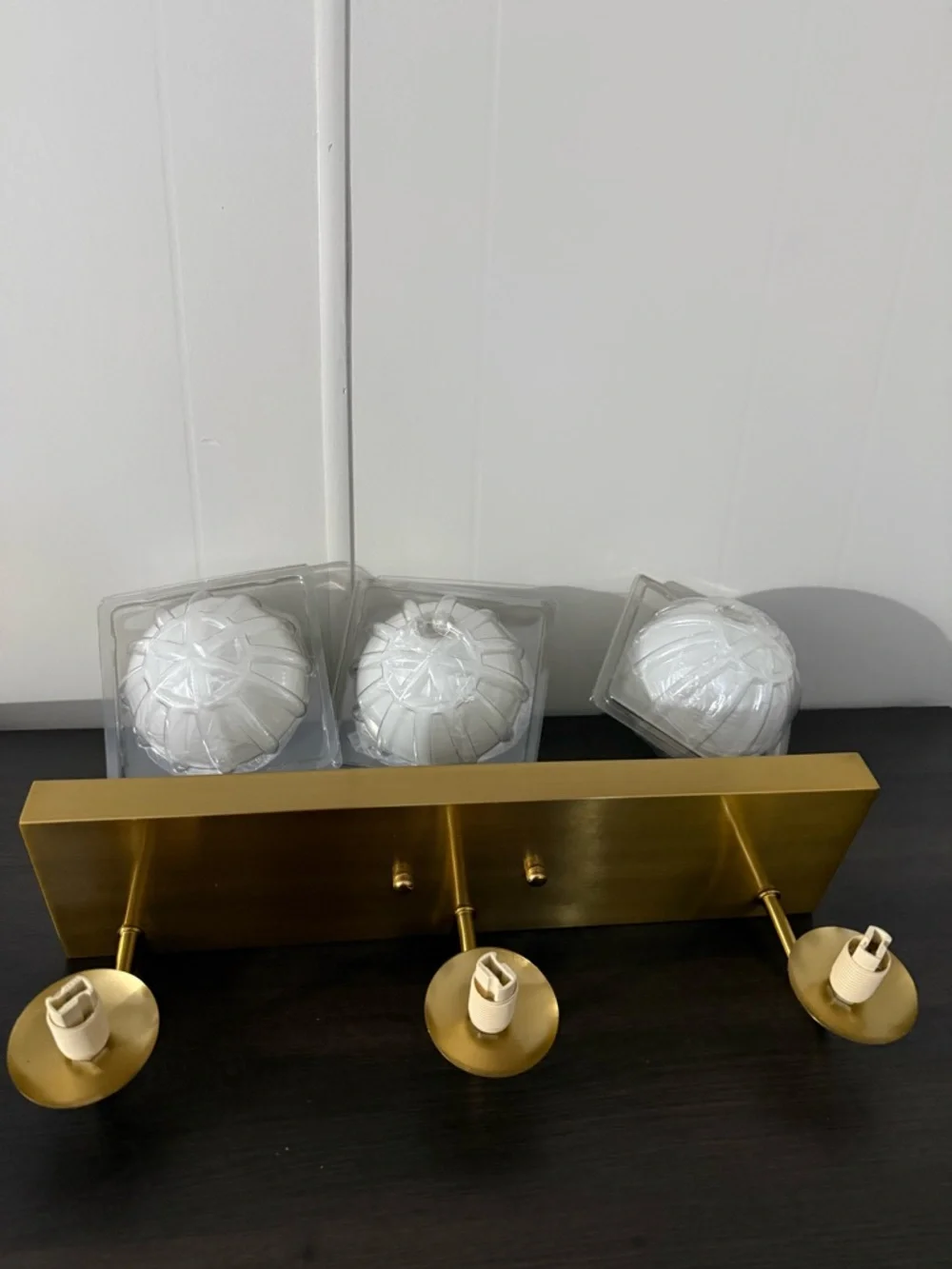 🇺🇸 SALE Bathroom Gold 3-Light Wall Sconce Vanity Light